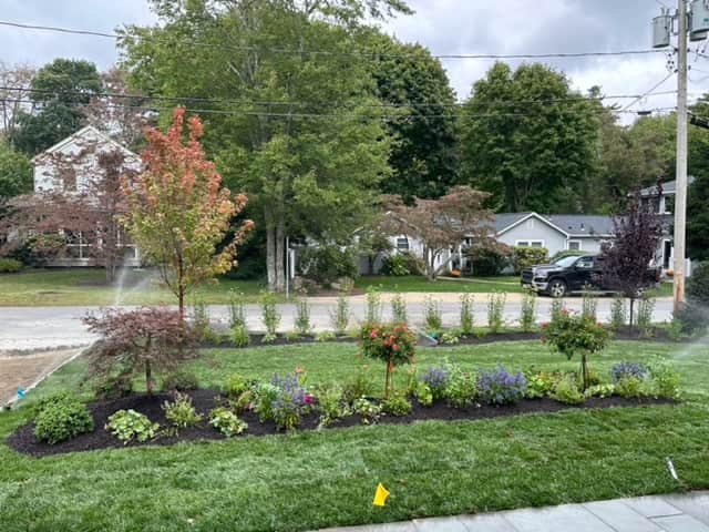 Front Yard Landscaping & Driveway Masonry — photo 2